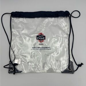 Tom‎ Brady Hall of Fame Induction 2024 Clear Bag Patriots Gillette
